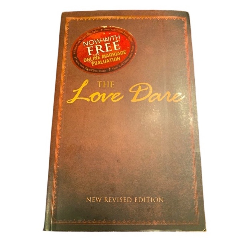 THE Love Dare by Stephen & Alex Kendrick Self Help Marriage Counseling Book